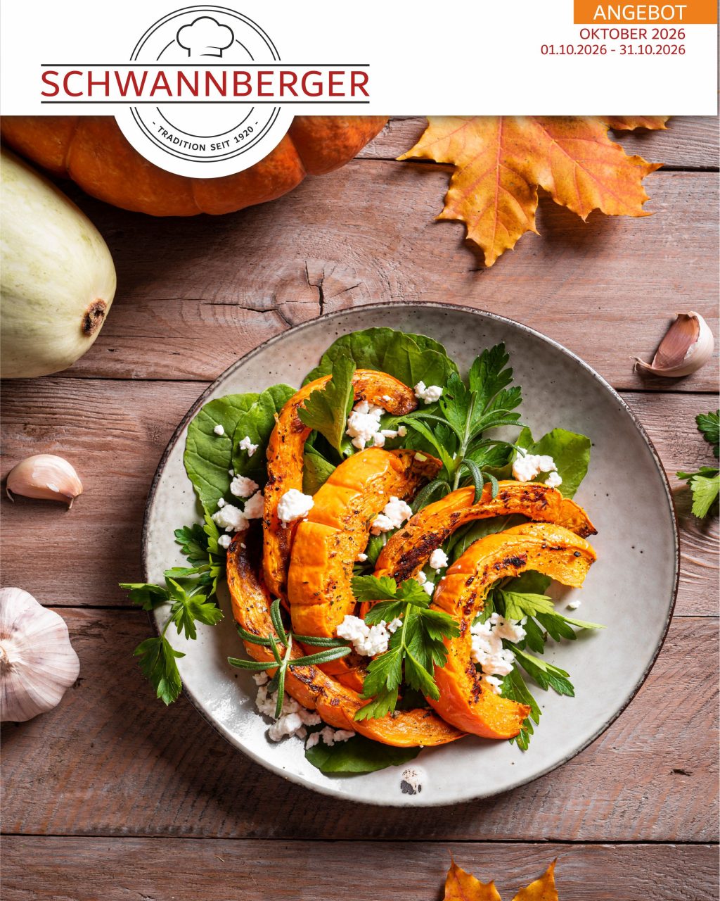 https://schwannberger-gmbh.de/angebote/

🍂GOLDENER OKTOBER🍂
Frische Herbst-Highlights und Gastro-Basics für Ihren Betrieb